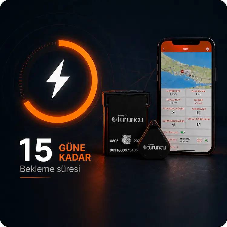 Turuncu GO uzun pil ömrü